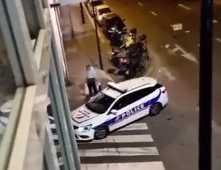 Fransız polisinden tepki çeken hareket!
