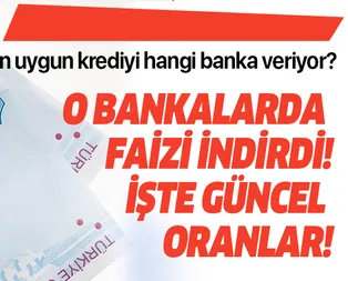 En uygun krediyi hangi banka veriyor? İşte tüm detaylar