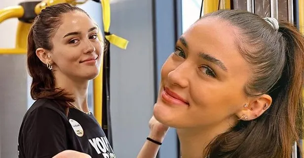 Filenin Sultanları’ndan Zehra Güneş asansör pozuyla dikkat çekti: Duru güzellik!