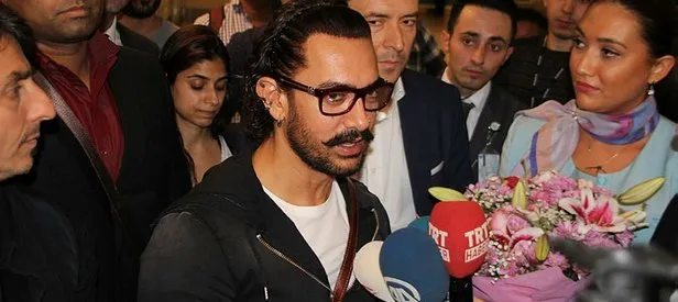 Ünlü oyuncu Aamir Khan Türkiye’ye geldi