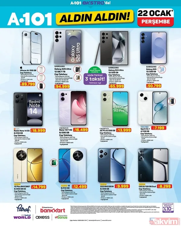 A101 aktüel 22 Ocak 2026 kataloğu yayınlandı! Beyaz eşya, temizlik malzemeleri ve gıda ürünlerinde kampanya - 10