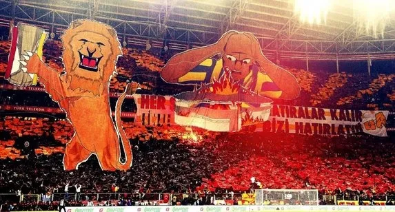 Galatasaray'dan 3 boyutlu koreografi şöleni-3