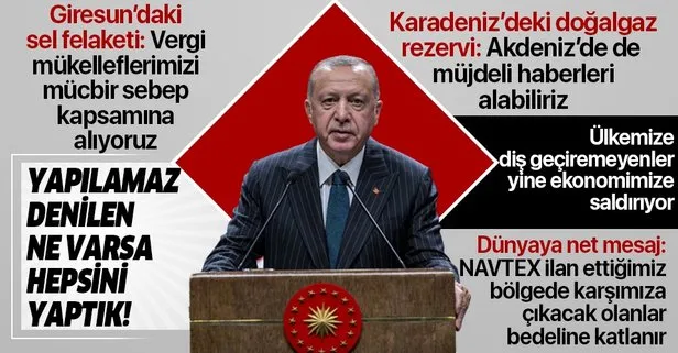 Son dakika: Başkan Erdoğan’dan kabine toplantısı sonrası önemli açıklamalar