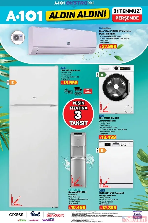 A101 7 Ağustos Perşembe kataloğu açıklandı! Bu hafta neler var? İşte tam ürün listesi ve fiyatlar - 4