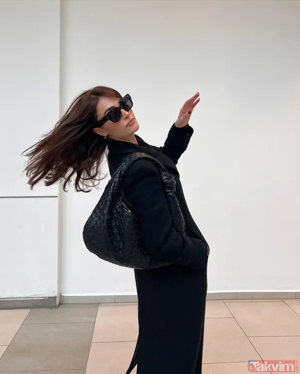 30 yaşındaki Esra Bilgiç’ten yırtmaçlı elbisesiyle kayalıkların üzerinde iddialı pozlar! Diriliş Ertuğrul ve Ramo'nun yıldızıydı... - 2