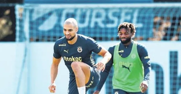 Fenerbahçe’nin yıldızı Amrabat ilk antrenmanına çıktı!