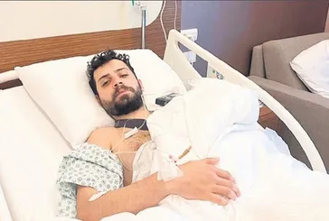 Beni orada bırakıp gitti