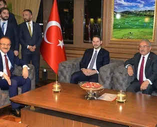 Bakan Berat Albayrak, Ordu Büyükşehir Belediye Başkanı Güler’i ziyaret etti