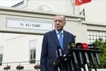 Başkan Erdoğan Dolmabahçe Ofisi’ndeki kritik kabul öncesi cuma namazını Hz. Ali Camisi’nde kıldı