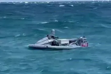 Patlayıcı madde yüklü jetski bulundu!