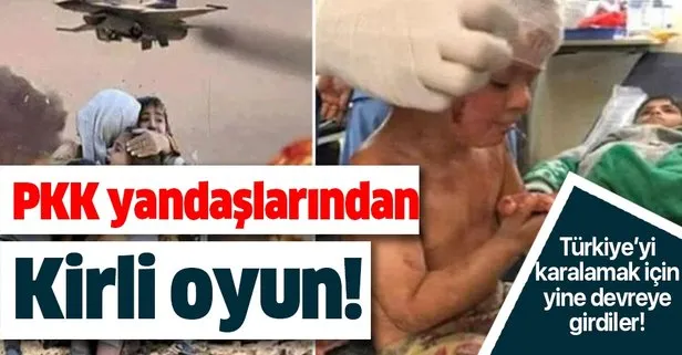 PKK yandaşlarından kirli oyun! Türkiye’yi karalamak için yine devreye girdiler!