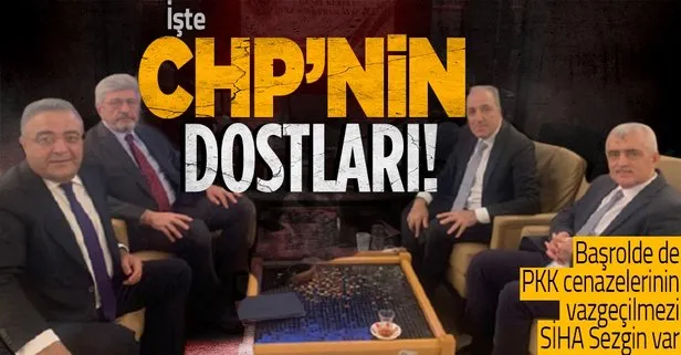 İşte CHP’nin dostları! SİHA Sezgin Tanrıkulu HDP’li isimlere dost dedi