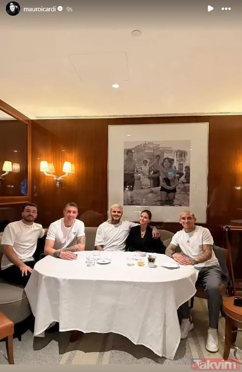 Mauro Icardi İstanbul’a gelir gelmez sevgilisi China Suarez’i takım arkadaşlarıyla tanıştırdı! - 8