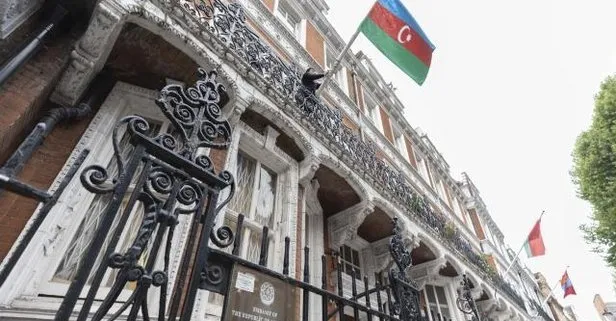 Azerbaycan’ın Londra Büyükelçiliğine alçak saldırı!
