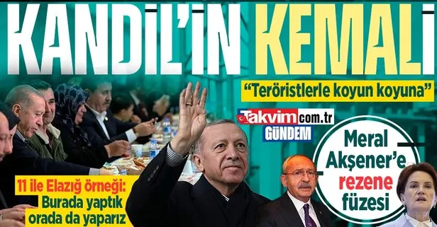 Başkan Erdoğan Elazığ’dan 7’liye sert vurdu: Kılıçdaroğlu Kandil’den selam alıyor, Akşener rezene içsin kiminle uğraşacağını iyi bilsin