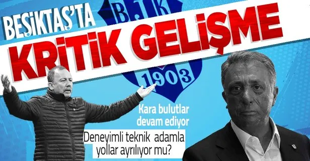 Beşiktaş yönetiminden kritik Sergen Yalçın kararı! Yollar ayrılıyor mu?