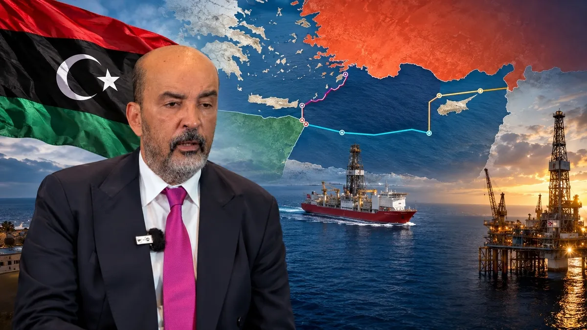 Libya Başkanlık Konseyi Yardımcısı Koni’den Yunanistan’a tepki: Hakkından fazlasını istiyorlar