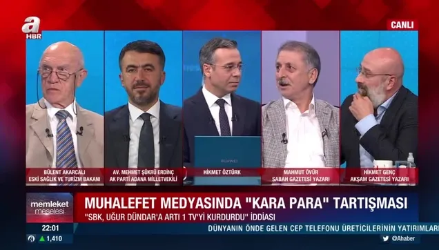 Mahmut Övür, Yılmaz Özdil ile Uğur Dündar kavgasını A haber ekranlarında değerlendirdi! Allah’ın sopası yoktur