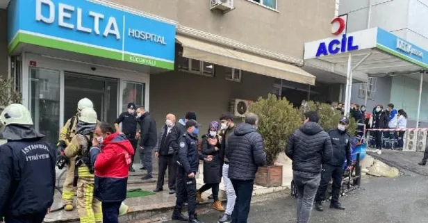 SON DAKİKA: İstanbul Maltepe'de özel bir hastanede yangın çıktı