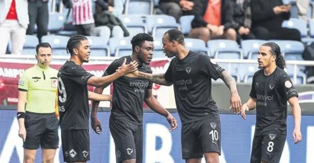 Hatayspor Samsun’a patladı