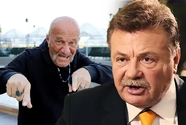 Yıllar öncesine götüren fotoğraf! Yeşilçam’ın kötüleri Nuri Alço ve Coşkun Göğen bir araya geldi