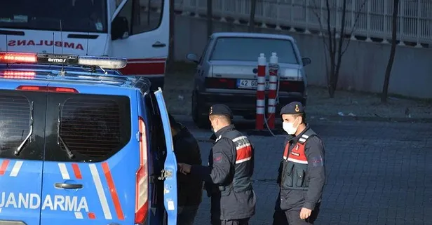 Konya'da siber suçlardan yakalanan arkadaşlarını kontrol etmeye gelen kişi gözaltına alınarak tutuklandı
