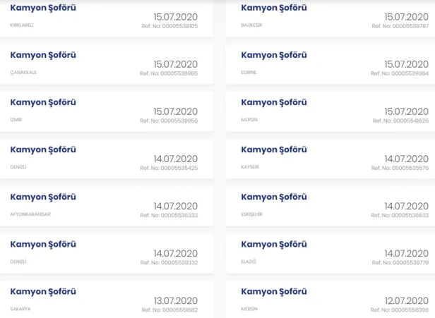 13 Temmuz İŞKUR başvuru iş ilanları: Şoför, Güvenlik Görevlisi, Çağrı Merkezi Personeli alınacak-2