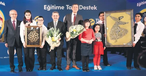 100 bin öğrenciye destek