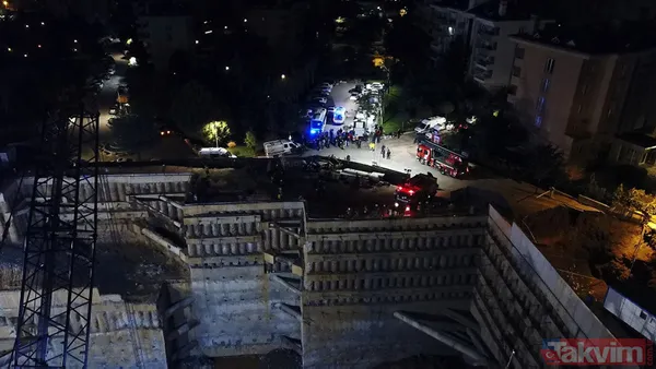 Ümraniye'de metro inşaatı yakınında göçük - 12