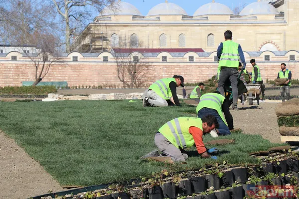 Mimar Sinan'ın ustalık eseri Selimiye Camisi'nin tüm ihtişamı meydan projesiyle ortaya çıktı - 6