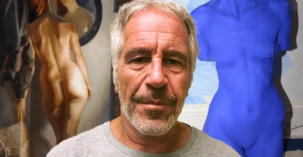 Epstein’ın malikanesinde sarışın kadın fotoğrafı ve gizemli heykel: Çocuğunun annesi mi?