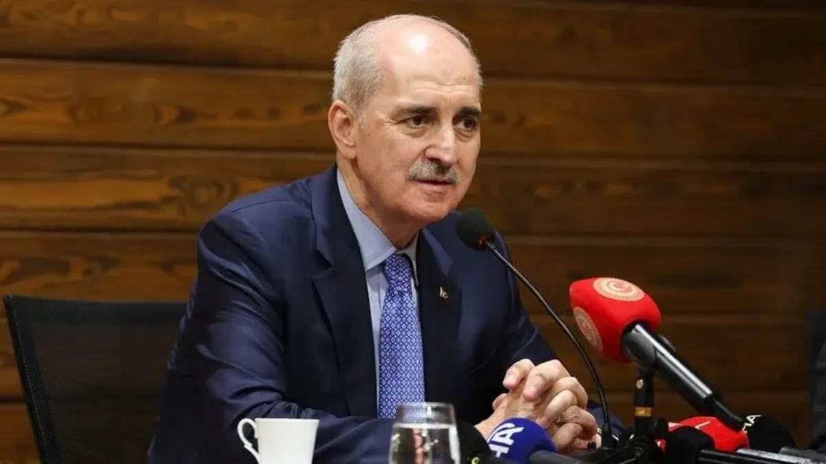 Kurtulmuş'tan İsrail'e Terörsüz Türkiye mesajı: "Ham hayaller peşinde koşmasın, bölgeyi toparlayacağız”