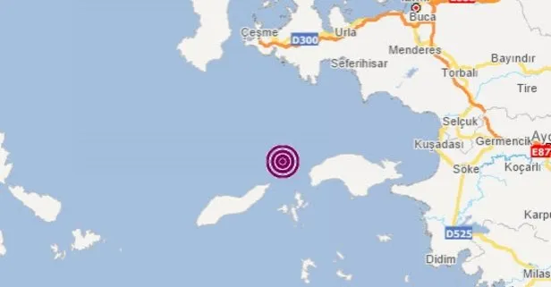 SON DAKİKA: Ege Denizi’nde şiddetli deprem! İzmir’den de hissedildi! AFAD ve Kandilli son depremler