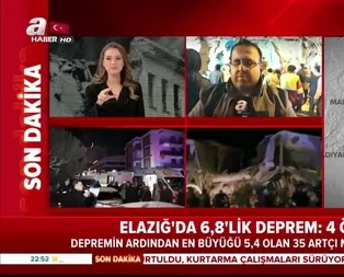 Son dakika: Elazığdaki şiddetli depremin ardında yıkılan binalardaki arama ve kurtarma çalışmaları devam ediyor