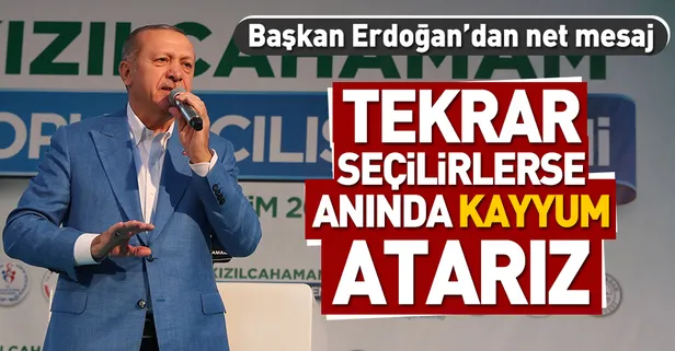 Son dakika: Başkan Erdoğan Ankara'da konuştu