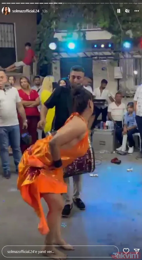 Kalça dansıyla ünlü olan Solmaz Çiros bu kez öyle bir dans yaptı ki... Gözleri şaşı bıraktı Seda Sayan'ın gelin adayı son haliyle... - 10