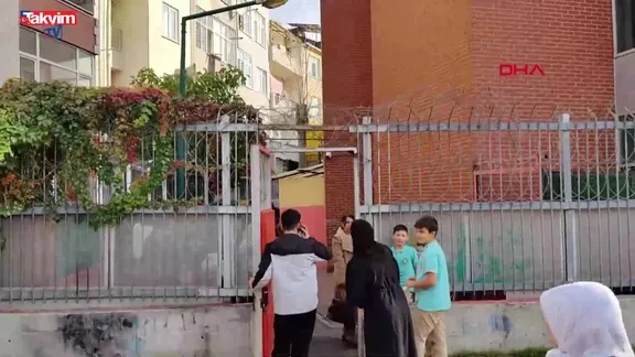 Fatih'te doğal gaz kaçağı şüphesi okulda paniğe neden oldu