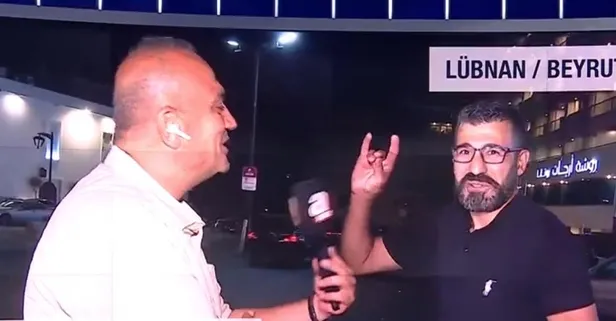 Beyrut'ta yaşayan Mardinli adam A Haber ekranlarında sesini duyurdu: Korkmuyoruz! Biz Türk'üz