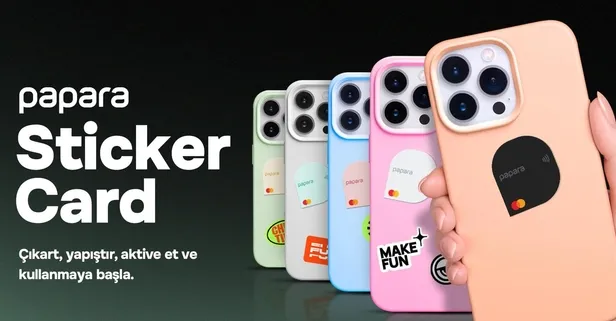 Cüzdan yok, uygulama yok: Papara’dan yepyeni bir ödeme deneyimi - Papara Sticker Card