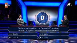 Kim Milyoner Olmak İster’de yarışmacı süreyi yetiştiremedi! Tavla sorusunda telefon jokerini kullandı yarışmadan elendi