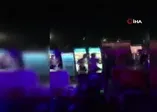 Yenikapı’da konser alanı boks ringine döndü