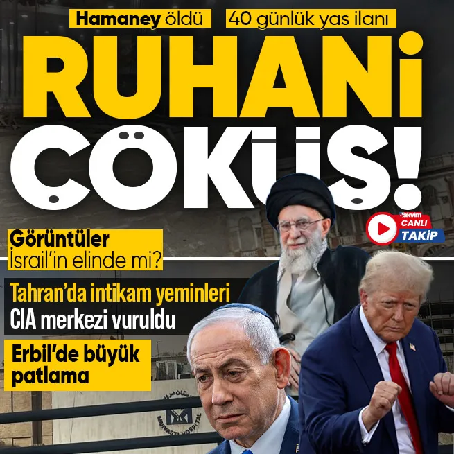 ABD ve İsrail İran’ı vurdu! Hamaney ve Devrim Muhafızları üst kademesi öldürüldü | 40 günlük yas ilanı ve intikam misillemesi