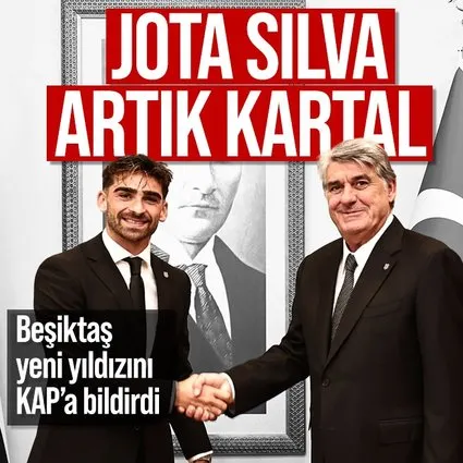 Jota Silva resmen Beşiktaş'ta!