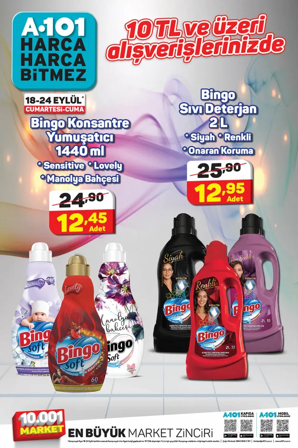 A101 10 TL üzeri alışverişte şahane indirim duyurusu! 21 üründe 24 Eylül'e kadar yüzde 53 indirim olacak!-4