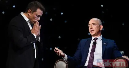 Dünyanın en zengin iki insanı Elon Musk ve Jeff Bezos’un uzay savaşı kızışıyor