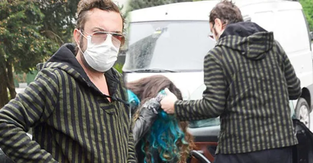 Dayakçı Halil Sezai kız arkadaşıyla ortaya çıktı! Babası yaşındaki komşusunu darp etmişti...