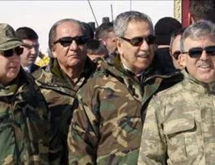 Cumhurbaşkanı Gül kış tatbikatında