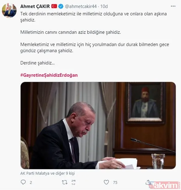 Büyük ve güçlü Türkiye yolunda ömrünü milletine adayan lider: #GayretineŞahidizErdoğan - 8