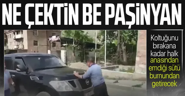 SON DAKİKA: Ermenistan Başbakanı Nikol Paşinyan'ın zor anları! 'Defol burada işin yok'