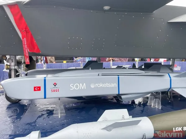 Çocuğu, genci, yaşlısı... KIZILELMA'mıza ilgi büyük: Takvim.com.tr insansız savaş uçağı ve Bayraktar AKINCI'nın mühimmatlarını görüntüledi - 4